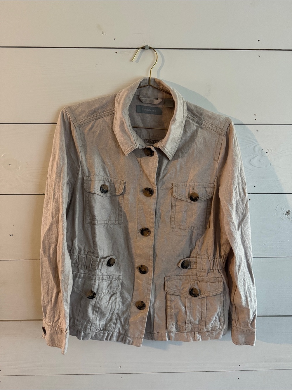 Liz Claiborne Utility Jean Jacket